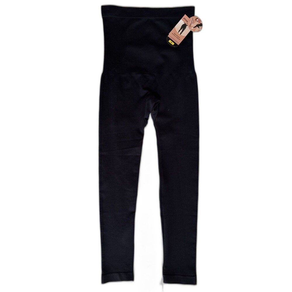NWT Shapermint Essentials High Waisted Shaping Leggings Opaque Black Size Medium